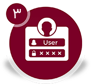 Get your username and password