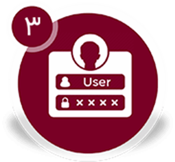 Get your username and password